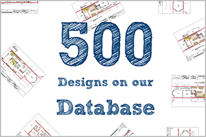 500 Designs on Our Database