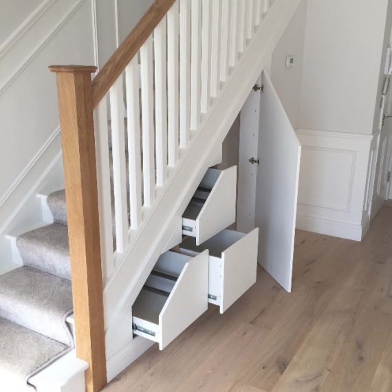 How To Utilise Space Under Your Stairs | Build Team Blog